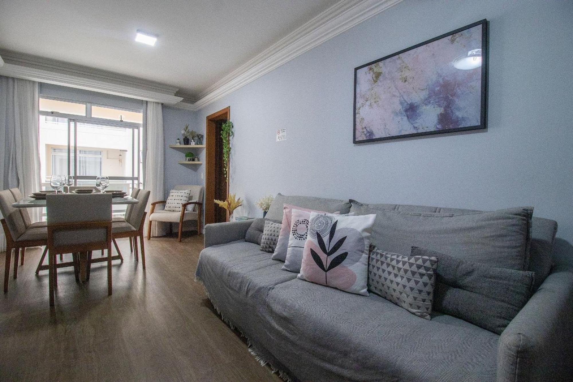 Scr64 - 2 Dorm Climatizados, Confortavel, Tv Smart Apartment *